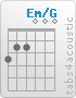 Chord Em/G (3,2,2,0,0,0)